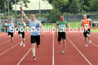Mens and Boys 200 metres, 2021 North Eastern Track and Field Champs., Middesbrough. Photo: David T. Hewitson/Sports for All Pics